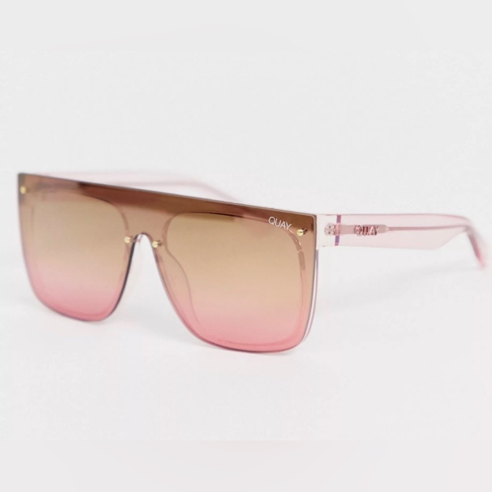 Quay Jaded Pink Sunglasses